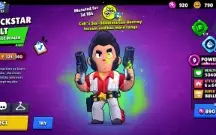 Conta Brawl Stars com o Wattson Paladino vermelho