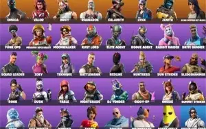 CONTA FORTNITE BARATINHA / OMEGA FULL / CEIFADOR / 54 SKINS