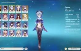 GANYU, DILUC, KEQING E VÁRIOS 4 ESTRELAS