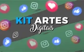KIT ARTES DIGITAIS PARA SUA MARCA / EMPRESA [COMPLETO]