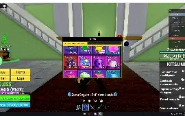 Conta level max Com Kitsune , CDK, Skull guitar e raça V4