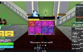 Conta level max Com Kitsune , CDK, Skull guitar e raça V4