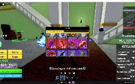 Conta level max Com Kitsune , CDK, Skull guitar e raça V4