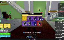Conta level max Com Kitsune , CDK, Skull guitar e raça V4