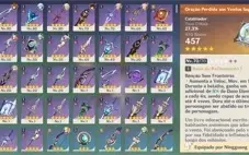 Conta AR 54 com 6 personagens 5 estrelas