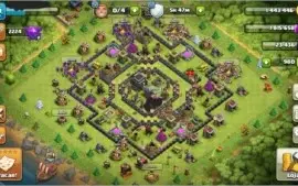 clash of clans cv9 barata level 99