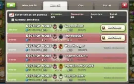 Clã lv 9 Clash of Clans