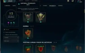Conta de League of Legends