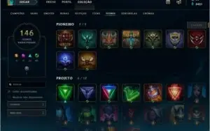 Conta de League of Legends