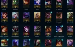 CONTA DE LOL UNRANKED - 37 CAMPEÕES - 7 SKINS