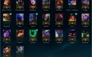 CONTA DE LOL UNRANKED - 37 CAMPEÕES - 7 SKINS