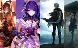 AR49-Chiori com BIS+Alhaitham+Raiden+Yelan+.........