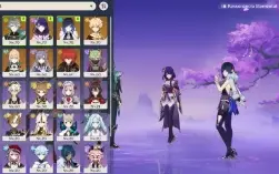 AR49-Chiori com BIS+Alhaitham+Raiden+Yelan+.........
