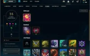 Conta Unranked com KAYLE JUIZA (RARA)