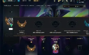 Ouro 1 com TODOS os champs e 153 Skins