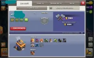 Clash of clans, CV 13 barato sair rápido