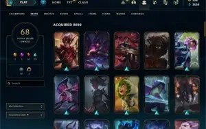 Conta de League Of Legends e Valorant