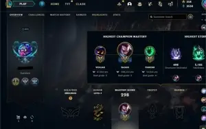 Conta de League Of Legends e Valorant