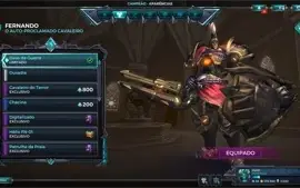 Conta Paladins com Pacote Fundador