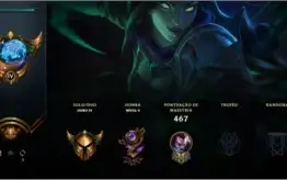 conta de lol ouro IV