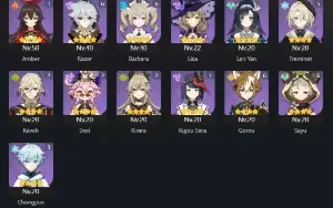 Ar 60 29 T5 - Neuvillete C1r1, Ayaka C2r1, Nahida C1 E Mais!