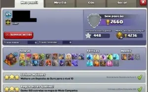 Conta Clash of Clans cv10 quase full PROMOÇÃO