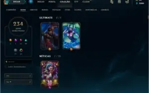 LOL Account Server Br