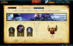 Conta Ouro 4 - 55 Skins (5 Lendárias) - 61 Champs