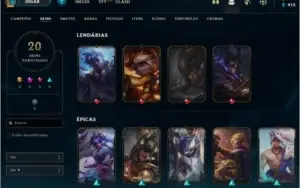 Conta Main Yasuo - 20 Skins - Ouro 2 Flex/Solo 3