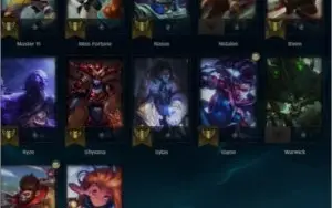 Conta de league of legends