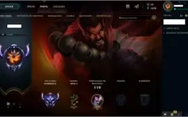 Conta League of Legends - Diamante IV com MMR Altíssimo