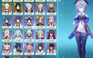 Genshin Impact Reroll: Ganyu, Ayaka, Albedo (AR25)