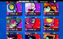 Conta De Brawl Stars 25K De Troféu🏆 76 Brawlers