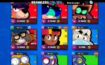 Conta De Brawl Stars 25K De Troféu🏆 76 Brawlers