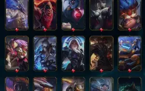 conta lvl 415 com +150 skins unranked