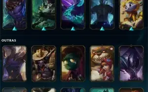 CONTA LOL E VALORANT