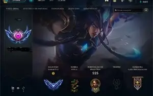 Conta lol Diamante 3 com muitas skins !