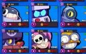 Conta brawl stars 53 brawlers e 31 skins