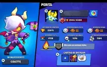 Conta brawl stars 53 brawlers e 31 skins