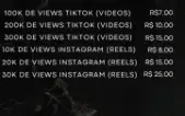  views No Tiktok Mundiais/Brasileiros | 
