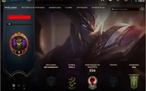 Conta LEVEL 78 - Criada em 2012