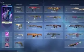 CONTA VALORANT  COM MAIS DE 3K EM SKINS E 3 PASSES!!!!!!!