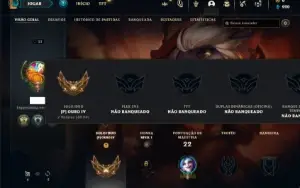 Conta ouro 4 com 26 Champs e 2 Skins