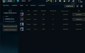 Conta ouro 4 com 26 Champs e 2 Skins