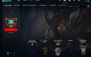 Conta Lol Inativa Desde 2020