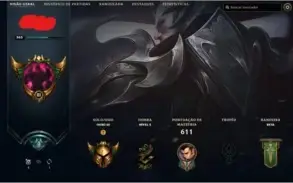 CONTA LOL COM TDS OS CHAMPS
