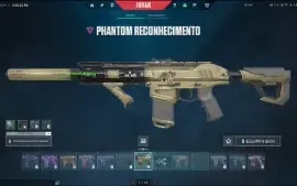Conta Valorant Vandal Sublime E Karambit No Mercado Noturno