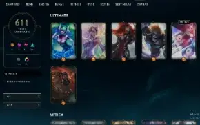 Conta De Lol Nivel 451 - Full Champ - 600 + Skins