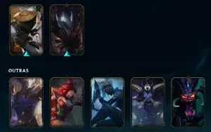 Conta League of Legends Full Acesso - 84 Champs e 37 Skins