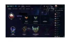 CONTA PLATINA MAIS DE 30 SKINS E QUASE TODOS OS CAMPEÕES